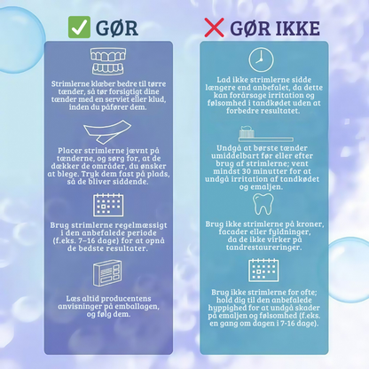 Premium Whitening Strips